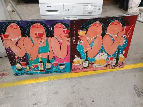Van Leersum kunstdruk, Antiek en Kunst, Kunst | Schilderijen | Modern, Ophalen