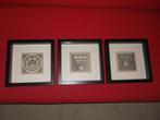 Drie perspektieven (ets? gravure? litho? zeefdruk? prent?), Antiek en Kunst, Kunst | Tekeningen en Foto's, Ophalen of Verzenden