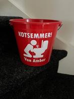 5 liters rode emmers, Huis en Inrichting, Emmers, Ophalen of Verzenden, Nieuw, Kunststof