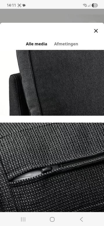 Ikea Hoekbank Kivik - Zo goed als nieuw! - afbeelding 4