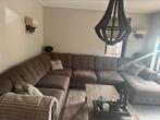 Urban sofa bank taupe landelijke inrichting sober, Huis en Inrichting, Ophalen, Gebruikt, Landelijk sober