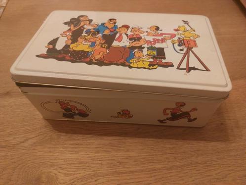 popeye blik ( olijfje stripboek en tekenfilm figuur ), Verzamelen, Blikken, Gebruikt, Overige, Ophalen of Verzenden