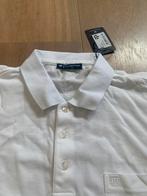 Polodhirts maat L wit katoenen model, Ophalen of Verzenden, Zo goed als nieuw, Maat 48/50 (M), Wit