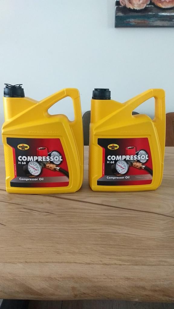 Compressor olie H68 merk Kroon oil, Ophalen