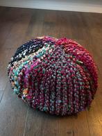 Gehaakte poef, gekocht bij Karwei, doorsnee 50cm, Ophalen of Verzenden, Rond