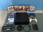 Playstation 4 Slim 1TB inclusief 7 Games en 2 Controllers, Spelcomputers en Games, Ophalen, Gebruikt, Met 2 controllers, 1 TB