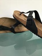 GRATIS VERZENDEN | BIRKENSTOCK Nieuwe zwarte slippers 46, Slippers, Verzenden, Zwart, Nieuw
