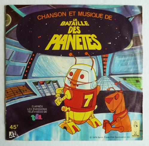 La Bataille des Planets 45 t  1979 Sandy Frank Film, Verzamelen, Film en Tv, Gebruikt, Tv, Overige typen, Verzenden