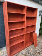 BAARN, prachtige nette Lundia boekenkast h207xd30xb165 cm, Huis en Inrichting, Kasten | Boekenkasten, Ophalen, Met plank(en), Gebruikt