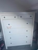 Witte Kast met Lades, Huis en Inrichting, Kasten | Kledingkasten, Overige materialen, 100 tot 150 cm, Zo goed als nieuw, Met lade(s)