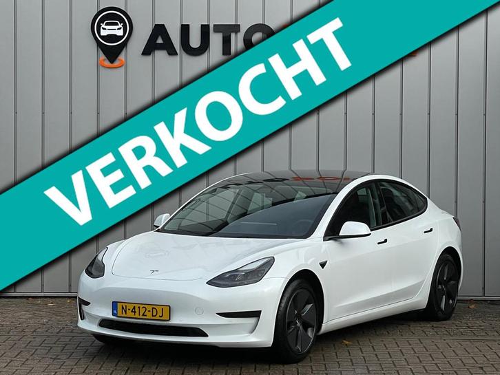 Tesla Model 3 Standard RWD Plus 60 kWh SOH 93%|NAP|AUTOPILOT, Auto's, Tesla, Bedrijf, Te koop, Model 3, ABS, Airbags, Airconditioning