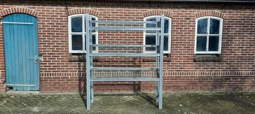 Metalsistem stelling met draadmanden erin/stelling/rekken, Huis en Inrichting, Kasten | Stellingkasten, Gebruikt, Ophalen