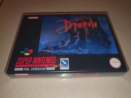 Bram Stoker's Dracula SNES Game Case, Spelcomputers en Games, Games | Nintendo Super NES, Zo goed als nieuw, Verzenden