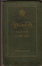 Daimler Majestic 3.8 L Saloon Handbook 1959 (A1096), Ophalen of Verzenden