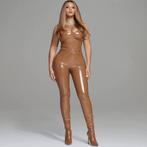 Adidas - IVY PARK LATEX PANTS - Trainingsbroek, bruin 44, Bruin, Maat 42/44 (L), Nieuw, Lang