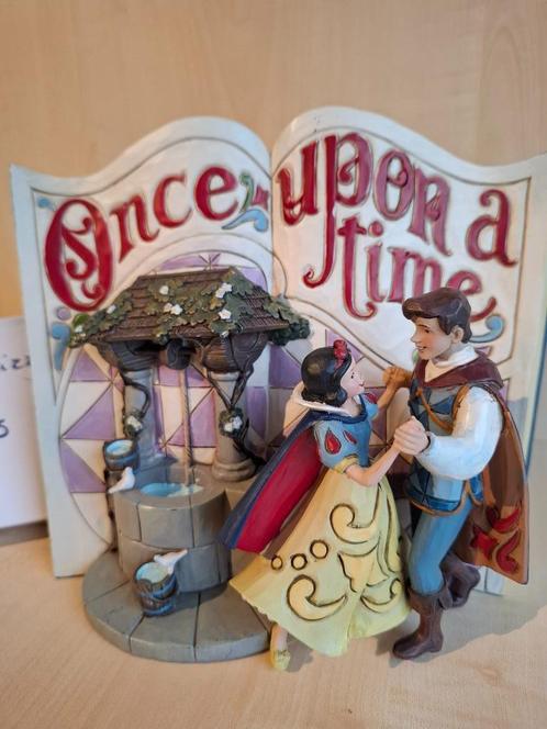 jim shore traditions sneeuwwitje snowwhite storybook 4031481, Verzamelen, Disney, Zo goed als nieuw, Beeldje of Figuurtje, Sneeuwwitje of Doornroosje