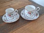 Royal Albert Petit Point Kop en Schotel Set van 2, Ophalen, Gebruikt, Overige stijlen, Kop(pen) en/of Schotel(s)
