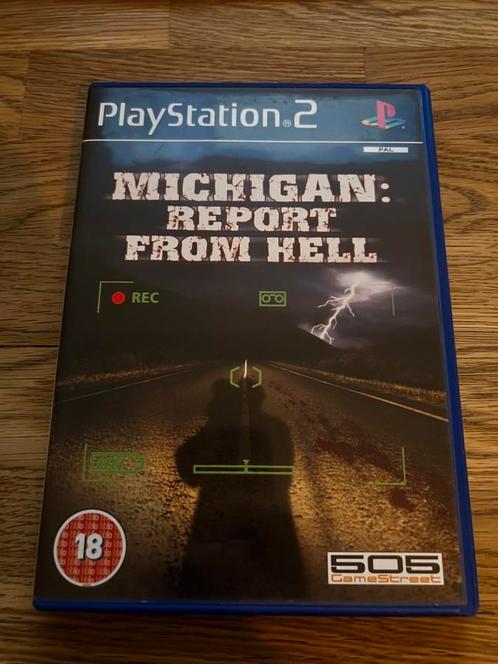 Michigan report from hell UKV - playstation 2 Ps2, Spelcomputers en Games, Games | Sony PlayStation 2, Zo goed als nieuw, 1 speler