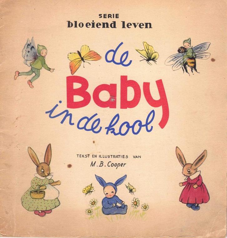 Prentenboekje De Baby in de kool, Antiek en Kunst, Antiek | Boeken en Bijbels, Ophalen of Verzenden