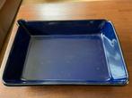 Ovenschaal emaille blauw, Huis en Inrichting, Keuken | Potten en Pannen, Ophalen of Verzenden, Gebruikt, Overige materialen, Overige typen