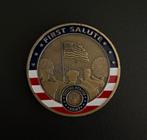 US Army coin, Verzamelen, Militaria | Tweede Wereldoorlog, Ophalen of Verzenden, Amerika, Embleem of Badge