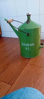 Petroleumkan groen emaille 5 liter, Ophalen