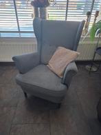 2 oor fauteuils met bijbehorende hockers, Huis en Inrichting, Fauteuils, Ophalen, Gebruikt