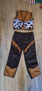 Verkleedkleren Cowboypak maat 140, Gebruikt, Jongen of Meisje, Ophalen of Verzenden, Setje
