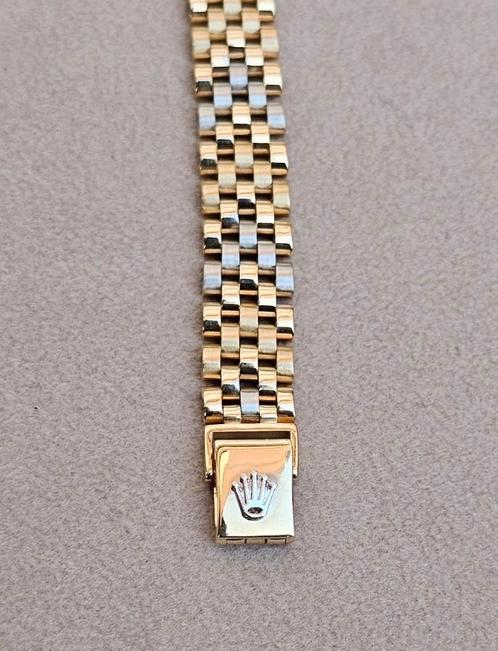 Prachtige Rolex armband bi-color, Sieraden, Tassen en Uiterlijk, Armbanden, Nieuw, Goud, Ophalen of Verzenden