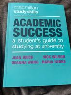 Academic Success, Overige uitgevers, Nieuw, Ophalen of Verzenden, Jean Brick, Nick Wilson, Deanna Wong, Maria Herke