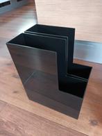 2 Hema tijdschriftencassettes zwarte zwarte papier cassettes, Ophalen of Verzenden, Gebruikt