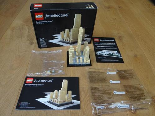 Lego 21007 Architecture Rockefeller Centre, Kinderen en Baby's, Speelgoed | Duplo en Lego, Zo goed als nieuw, Lego, Complete set