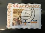 persoonlijke postzegel 25 jaar CVG papier gestempeld     242, Ophalen of Verzenden, Na 1940, Gestempeld