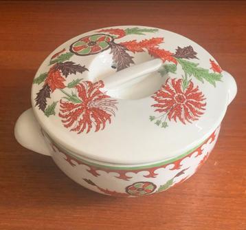 Porcelaine de Paris France Fleur de Tabac dekselschaal beschikbaar voor biedingen