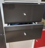 Lades ikea vakkenkast Kallax Expedit hoogglans grijs, Ophalen, Minder dan 50 cm, Zo goed als nieuw, Minder dan 100 cm