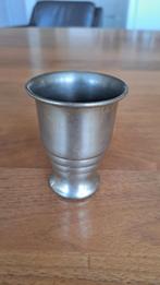 Tinnen beker/ vaasje, Antiek en Kunst, Antiek | Tin, Ophalen
