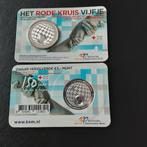 Coincard Het Rode kruis vijfje, Ophalen of Verzenden, Koningin Beatrix, Euro's