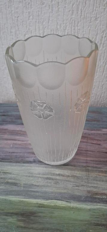 Vintage Vaas - Jaren 60/70 - Bloemen Design beschikbaar voor biedingen