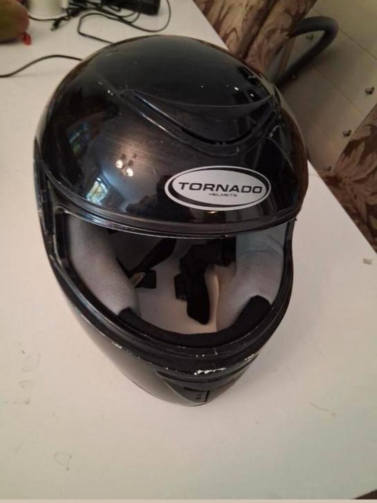 Te koop, Tornado Meek motor/scooter helm. L/XL, Ophalen, Extra large of groter