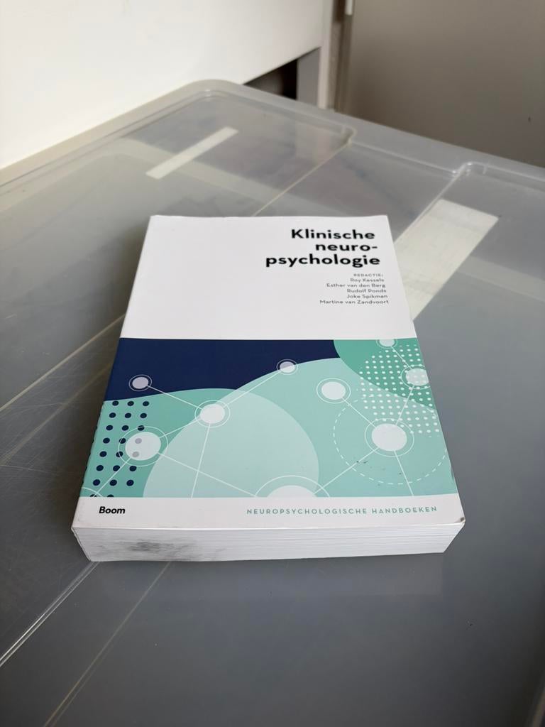 Klinische neuropsychologie, Ophalen of Verzenden, Zo goed als nieuw