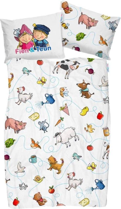 Fien en Teun dekbedovertrekset, Kinderen en Baby's, Kinderkamer | Beddengoed, Nieuw, Dekbedovertrek, Jongetje of Meisje, Ophalen of Verzenden