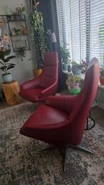 2 Verstelbare leren relaxstoelen in zeer goede staat, Huis en Inrichting, Fauteuils, Ophalen