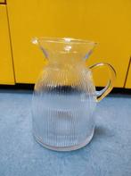 Glazen waterkan, Ophalen of Verzenden