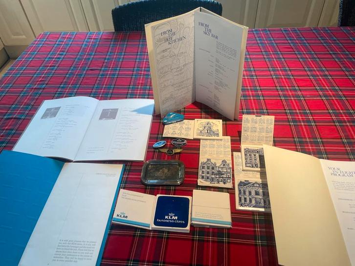 KLM Collectibles Set - Vintage Items, Verzamelen, Merken en Reclamevoorwerpen, Gebruikt, Ophalen of Verzenden
