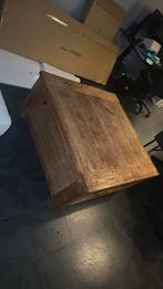 Mooie Salontafel van tiekhout (zie beschrijving afmeting), Huis en Inrichting, Tafels | Salontafels, Ophalen, 100 tot 150 cm, 50 tot 100 cm