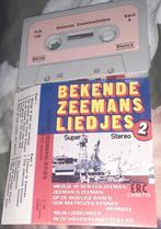 Cassettebandje Bekende Zeemansliedjes ERC  cassette, Gebruikt, 1 bandje, Ophalen of Verzenden, Voorbespeeld