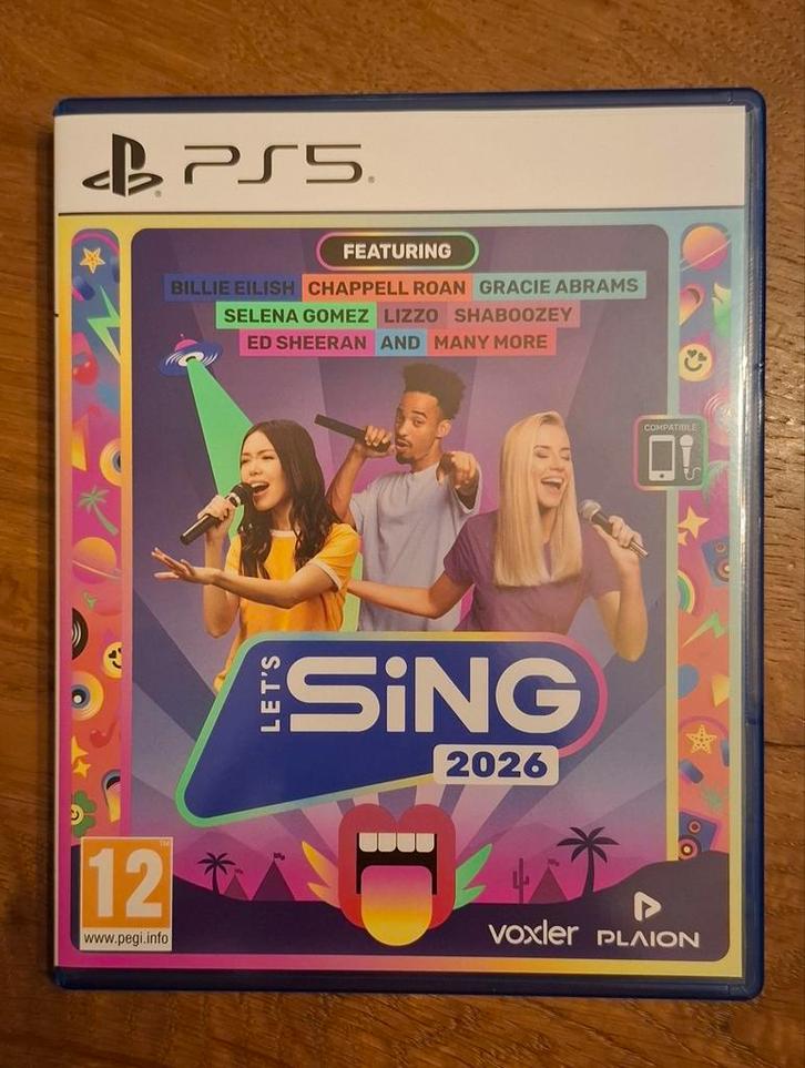 Let's Sing 2026, PS5 (INT), Spelcomputers en Games, Games | Sony PlayStation 5, Zo goed als nieuw, Ophalen of Verzenden