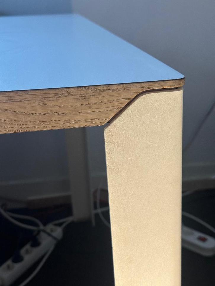 Leolux eettafel Wit 2x1x0,75, Huis en Inrichting, Tafels | Eettafels, Zo goed als nieuw, 50 tot 100 cm, 150 tot 200 cm, Vijf personen of meer