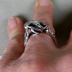 Erotische Ring - Echt Zilver, Sieraden, Tassen en Uiterlijk, Nieuw, Zilver, Dame of Heer, Zilver