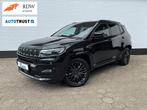 Jeep Compass 4xe 240 Plug-in S 360 l ACC l ALPINE l TREKHAAK, Auto's, Automaat, Zwart, 4 cilinders, Zwart
